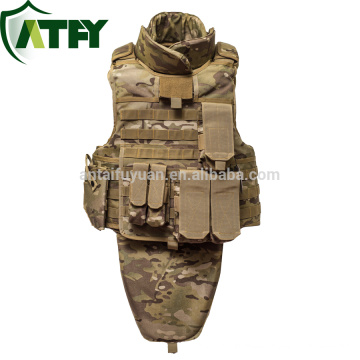 Kevlar / PE Police Security Tactical-Militärweste-Ganzkörperpanzer zu verkaufen